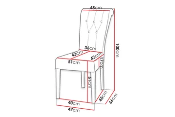 Aldbrough Matstol - Möbler - Fåtölj & stolar - Matstol & köksstol
