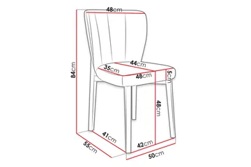 Aldbrough Matstol - Möbler - Fåtölj & stolar - Matstol & köksstol