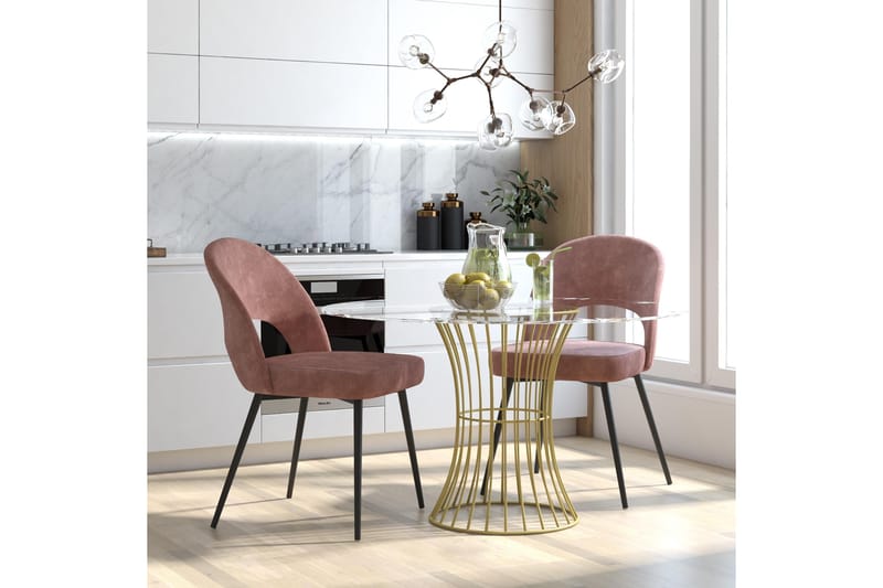Alexi Matstol Rosa - CosmoLiving - Möbler - Fåtölj & stolar - Matstol & köksstol