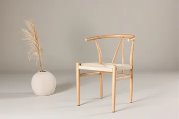 Alfons Karmstol - Beige - Möbler - Fåtölj & stolar - Matstol & köksstol