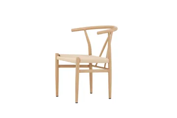 Alfons Karmstol - Beige - Möbler - Fåtölj & stolar - Matstol & köksstol