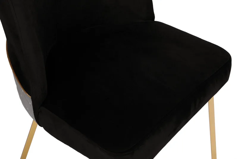 Alsacia Matstol - Svart/Guld - Möbler - Fåtölj & stolar - Matstol & köksstol