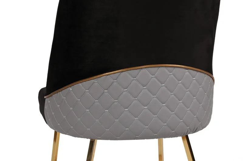 Alsacia Matstol - Svart/Guld - Möbler - Fåtölj & stolar - Matstol & köksstol