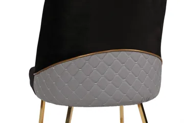 Alsacia Matstol - Svart/Guld - Möbler - Fåtölj & stolar - Matstol & köksstol