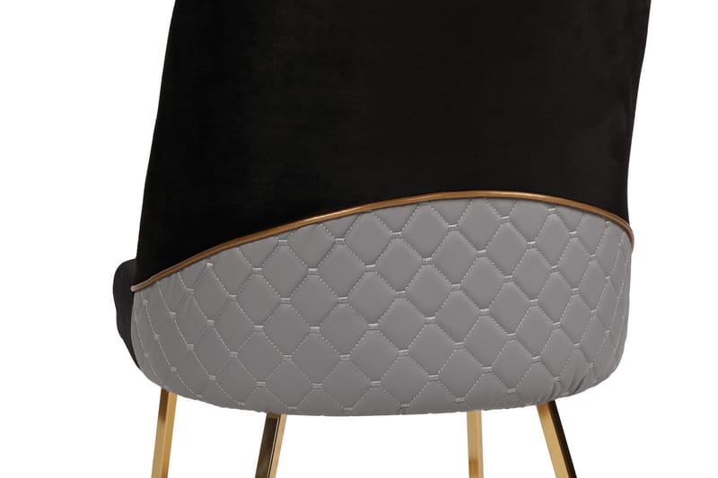 Alsacia Matstol - Svart/Guld - Möbler - Fåtölj & stolar - Matstol & köksstol