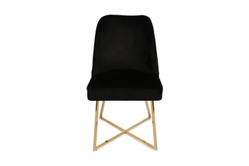 Alsacia Matstol - Svart/Guld - Möbler - Fåtölj & stolar - Matstol & köksstol
