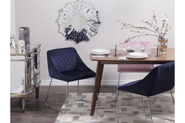 Arcata Stol Set Om 2 St - Blå - Möbler - Fåtölj & stolar - Matstol & köksstol