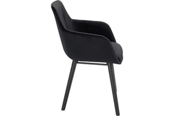 Arda Karmstol - Svart - Möbler - Fåtölj & stolar - Matstol & köksstol