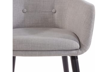 Arda Matstol 2-pack - Ek/Ljusgrå - Möbler - Fåtölj & stolar - Matstol & köksstol