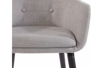 Arda Matstol 2-pack - Ek/Ljusgrå - Möbler - Fåtölj & stolar - Matstol & köksstol