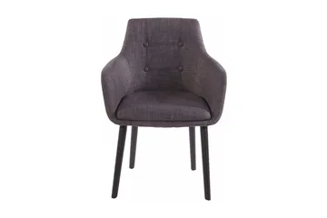 Arda Matstol 2-pack - Ek/Mörkgrå - Möbler - Fåtölj & stolar - Matstol & köksstol