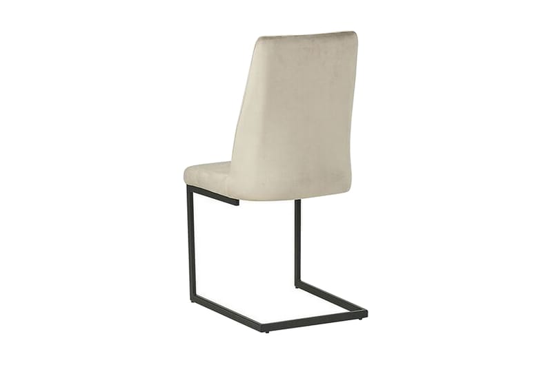 Arnia Matstol 2-pack - Sammet/Grå - Möbler - Fåtölj & stolar - Matstol & köksstol