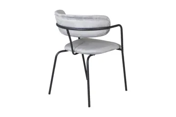 Arrow Fåtölj - Grå/Svart - Möbler - Fåtölj & stolar - Matstol & köksstol