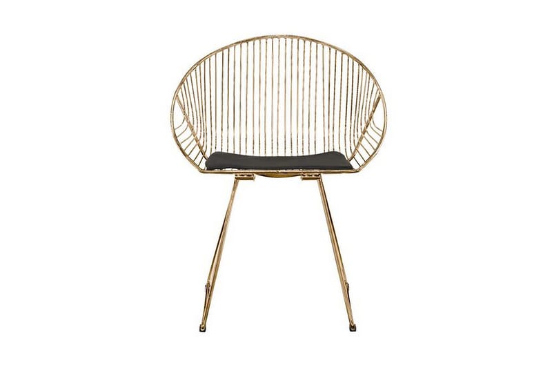 Aurora Stol Set Om 2 St - Guld - Möbler - Fåtölj & stolar - Matstol & köksstol