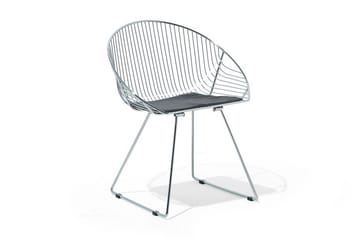 Aurora Stol Set Om 2 St - Silver - Möbler - Fåtölj & stolar - Matstol & köksstol