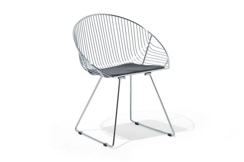 Aurora Stol Set Om 2 St - Silver - Möbler - Fåtölj & stolar - Matstol & köksstol