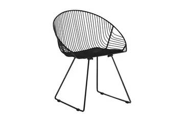 Aurora Stol Set Om 2 St - Svart - Möbler - Fåtölj & stolar - Matstol & köksstol