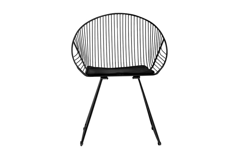 Aurora Stol Set Om 2 St - Svart - Möbler - Fåtölj & stolar - Matstol & köksstol