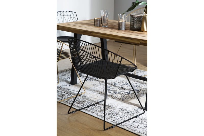 Aurora Stol Set Om 2 St - Svart - Möbler - Fåtölj & stolar - Matstol & köksstol