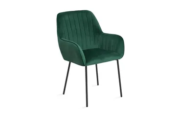Axson Stol 2-Pack Sammet - Grön - Möbler - Fåtölj & stolar - Matstol & köksstol