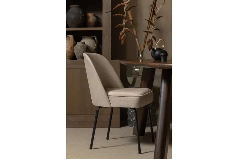 Bastien Matstol - Khaki - Möbler - Fåtölj & stolar - Matstol & köksstol