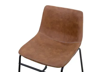 Batavia Stol Set Om 2 St - Brun - Möbler - Fåtölj & stolar - Matstol & köksstol