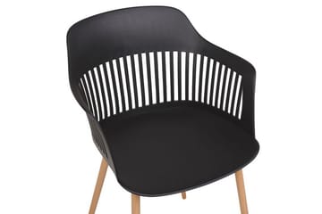 Bereca Matstol 2-pack - Svart - Möbler - Fåtölj & stolar - Matstol & köksstol