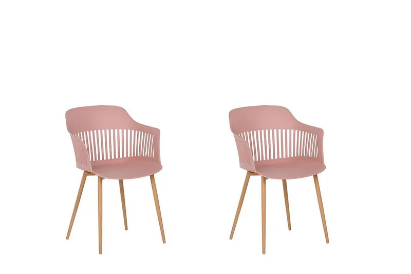 Bereca Matstol 2-pack, Rosa