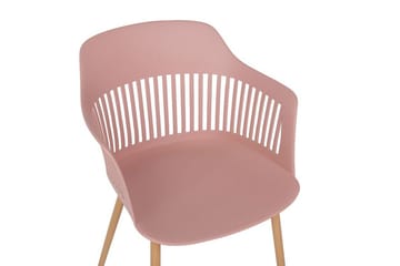 Bereca Matstol 2-pack - Rosa - Möbler - Fåtölj & stolar - Matstol & köksstol