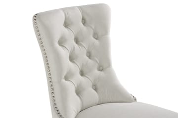 Bergviken Beige Matstol - Vit / Trä - Möbler - Fåtölj & stolar - Matstol & köksstol