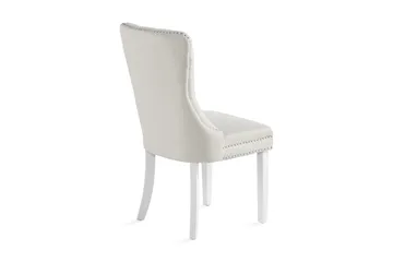 Bergviken Beige Matstol - Vit/Trä - Möbler - Fåtölj & stolar - Matstol & köksstol