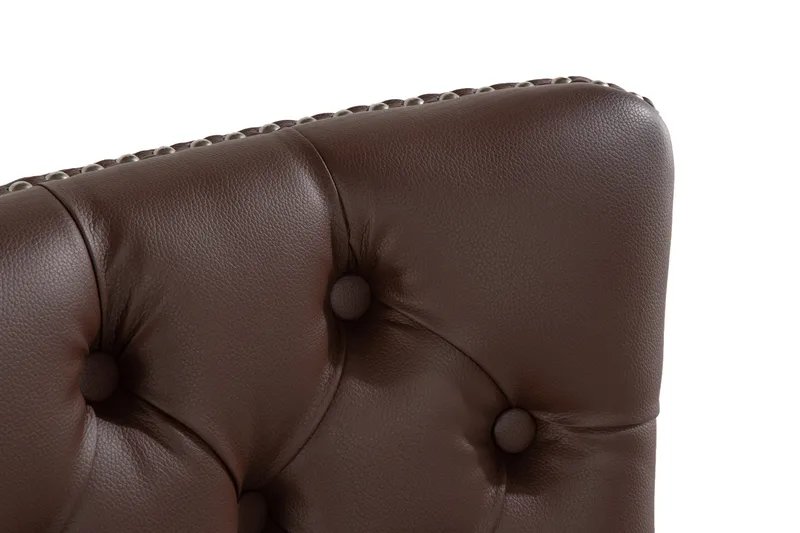 Bergviken Matstol Konstläder - Brun / Trä - Möbler - Fåtölj & stolar - Matstol & köksstol