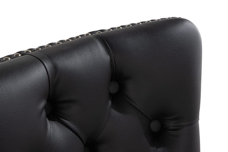 Bergviken Matstol Konstläder - Svart / Trä - Möbler - Fåtölj & stolar - Matstol & köksstol