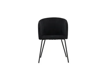 Berit Karmstol - Svart - Möbler - Fåtölj & stolar - Matstol & köksstol