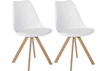 Bernans Matstol - Vit - Möbler - Fåtölj & stolar - Matstol & köksstol