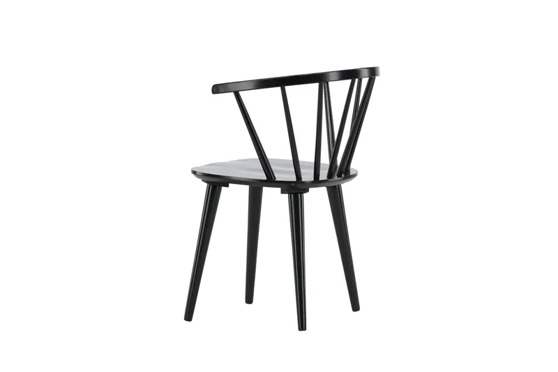 Bobby Karmstol - Svart - Möbler - Fåtölj & stolar - Matstol & köksstol