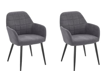 Brest Karmstol - Grå - Möbler - Fåtölj & stolar - Matstol & köksstol