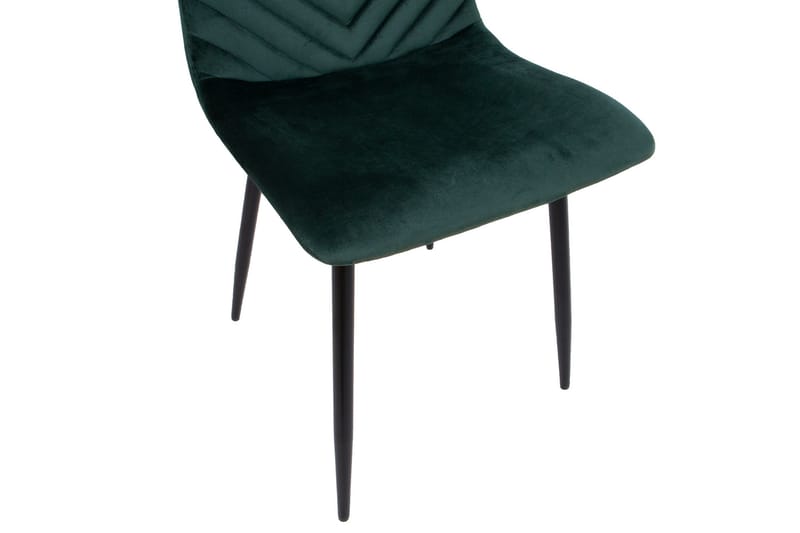 Brie Stol Mörkgrå Sammet - Möbler - Fåtölj & stolar - Matstol & köksstol