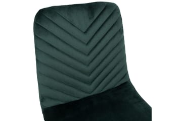 Brie Stol Mörkgrå Sammet - Möbler - Fåtölj & stolar - Matstol & köksstol