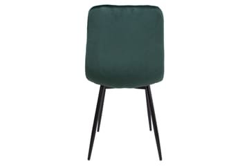 Brie Stol Mörkgrå Sammet - Möbler - Fåtölj & stolar - Matstol & köksstol