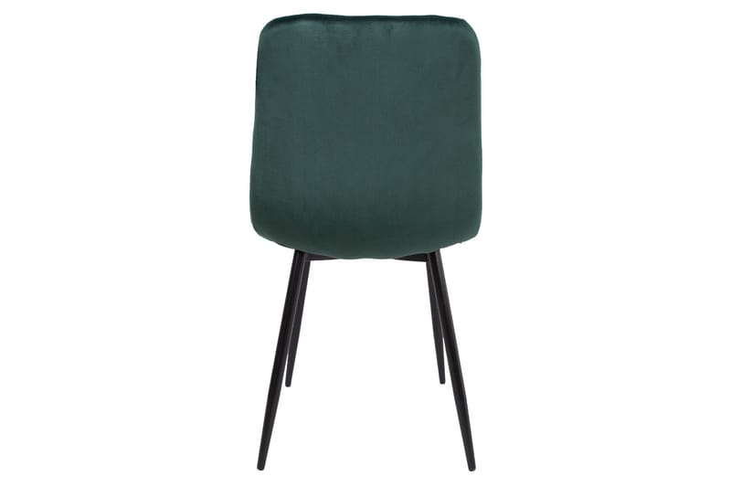 Brie Stol Mörkgrå Sammet - Möbler - Fåtölj & stolar - Matstol & köksstol