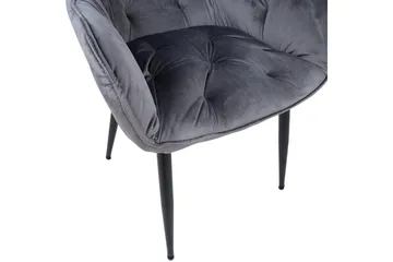 Brita Stol 61x57x83 cm Grå - Möbler - Fåtölj & stolar - Matstol & köksstol