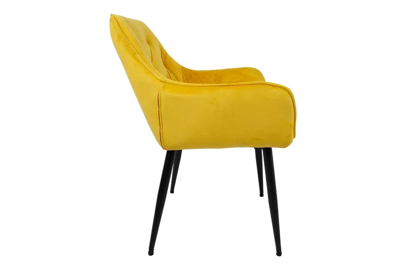 Brita Stol 61x57x83 cm Gul - Möbler - Fåtölj & stolar - Matstol & köksstol