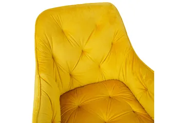 Brita Stol 61x57x83 cm Gul - Möbler - Fåtölj & stolar - Matstol & köksstol