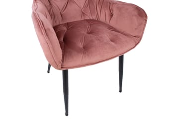 Brita Stol 61x57x83 cm Rosa - Möbler - Fåtölj & stolar - Matstol & köksstol