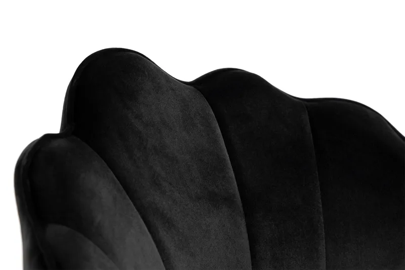 Broddhult Matstol - Svart / Metal / Sammet - Möbler - Fåtölj & stolar - Matstol & köksstol