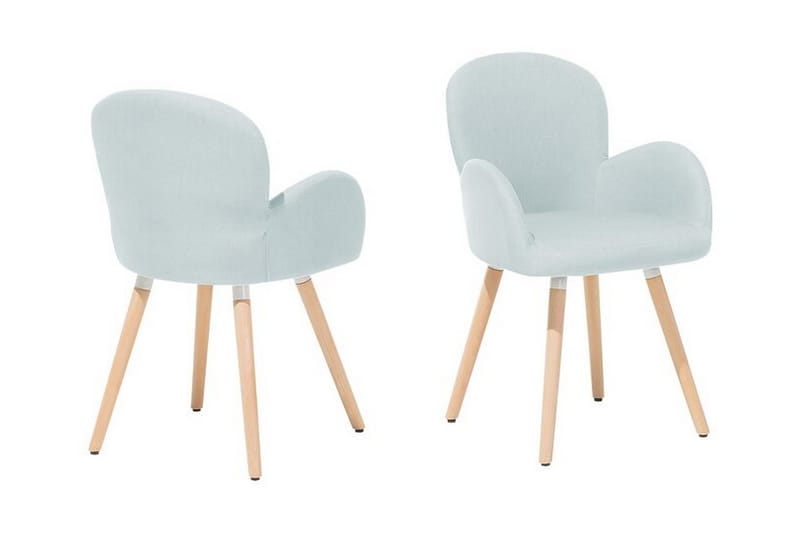 Brookville Stol Set Om 2 St - Grå - Möbler - Fåtölj & stolar - Matstol & köksstol