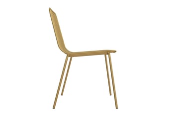 Caden Matstol Guld 2-pack - Dorel Home - Möbler - Fåtölj & stolar - Matstol & köksstol