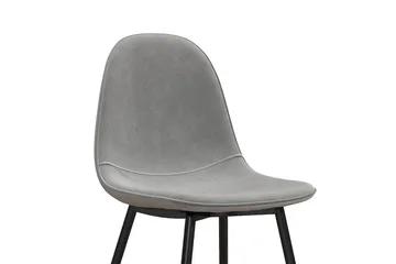 Calvin Matstol Grå 2-pack - Dorel Home - Möbler - Fåtölj & stolar - Matstol & köksstol