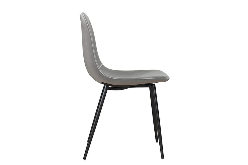 Calvin Matstol Grå 2-pack - Dorel Home - Möbler - Fåtölj & stolar - Matstol & köksstol